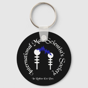 Tokiga forskare Keychain Nyckelring
