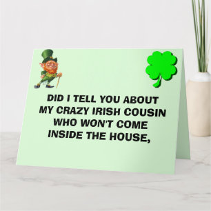 TOKIGA IRENSKA KUSINEN ST PATRICK'S DAY TACK KORT