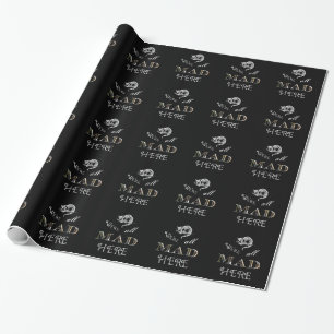 Tokigt Alice Wreapping för Cheshire katt papper Presentpapper