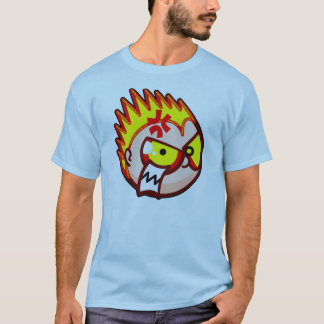 TOKIGT bekläda på och FRENZIEDminds på baksida T-shirt