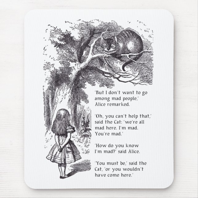 Tokigt folk musmatta (Framsidan)