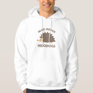 Tokigt om igelkottar sweatshirt med luva
