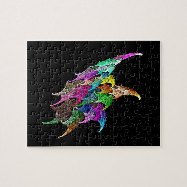 Tokigt Scramblepussel Pussel (Horisontell)