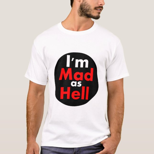 Tokigt som helvete tee (Framsida)