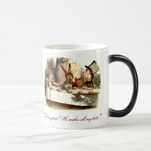 Tokigt Teaparty - personlig Magisk Mugg