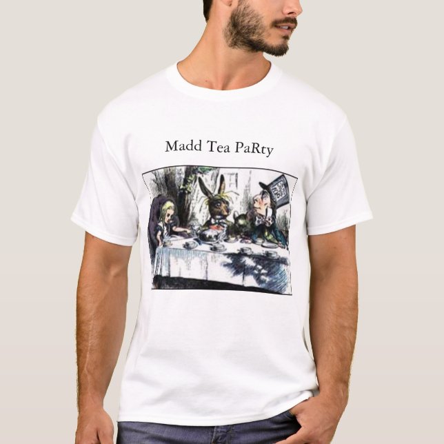 Tokigt Teaparty T Shirt (Framsida)