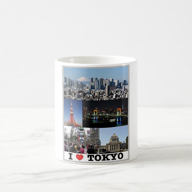 Tokio - I Kärlek - Japan - I Kaffemugg (Center)