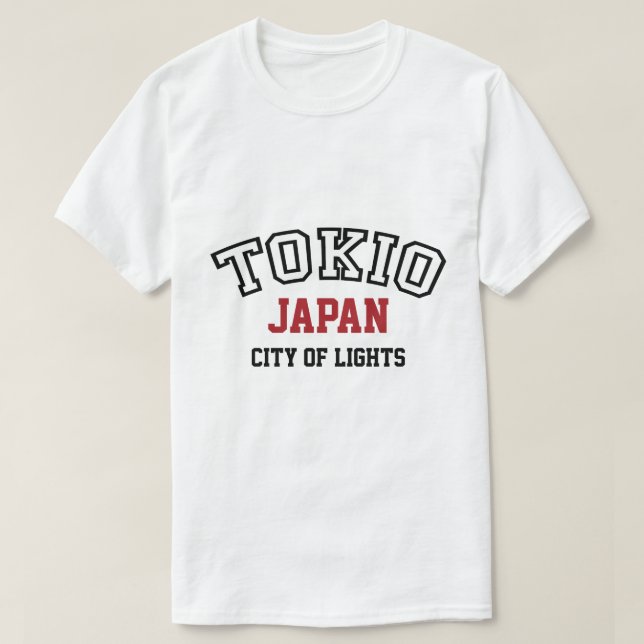 Tokio Light T Shirt (Design framsida)