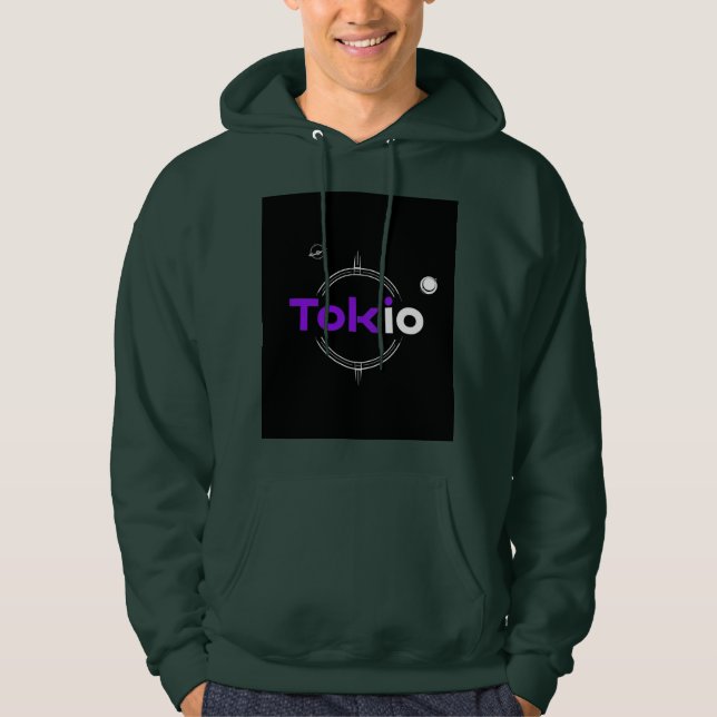 Tokio samuraj hoodie (Framsida)