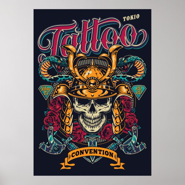Tokio Tattokonventionen Poster (Framsidan)