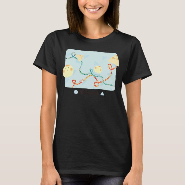TOKIOHEIDI Sång i Bolo vill jag vara triangulär T Shirt (Framsida)