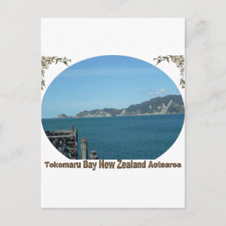 Tokomaru Bay, Eastkusten, Nya Zeeland Aotearoa Vykort