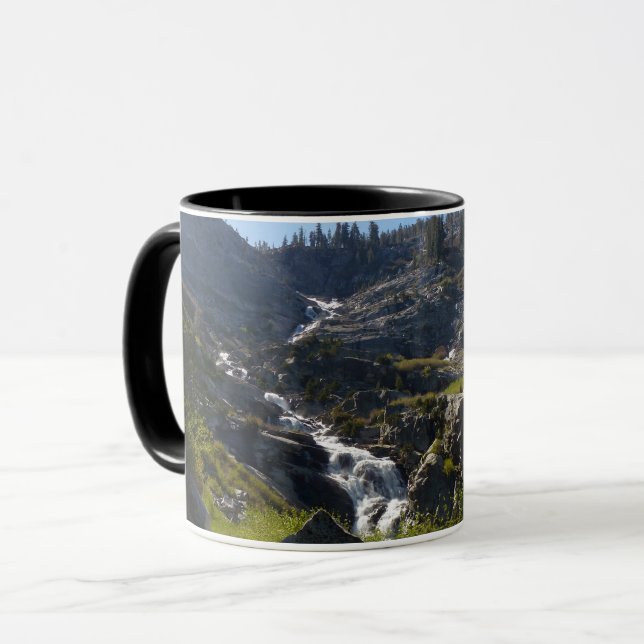 Tokopah Falls I vid Sequoia National Park Mugg (Framsida vänster)