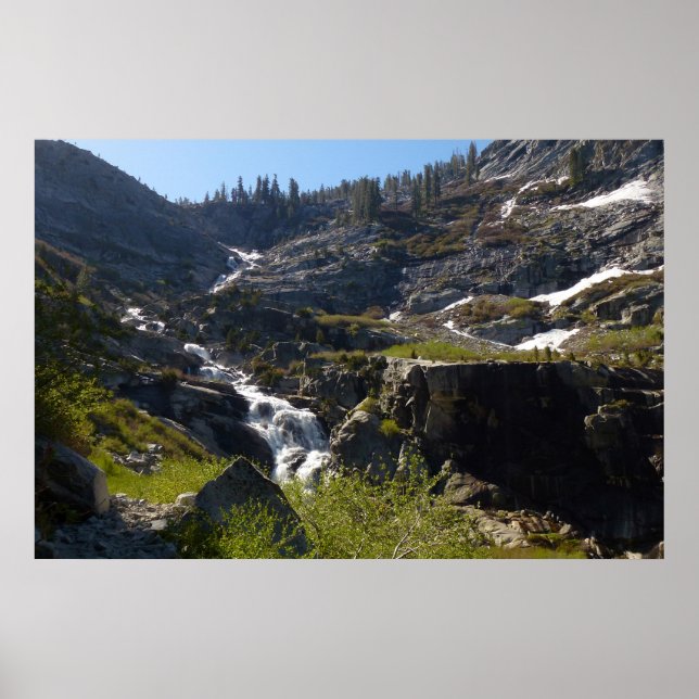 Tokopah Falls I vid Sequoia National Park Poster (Framsidan)