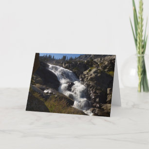 Tokopah Falls II vid Sequoia National Park Kort
