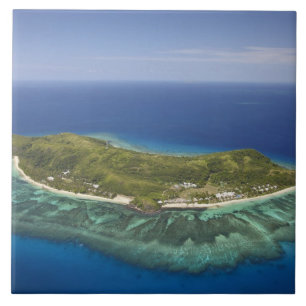 Tokoriki Island, Mamanucaöarna, Fiji Kakelplatta