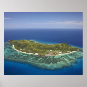 Tokoriki Island, Mamanucaöarna, Fiji Poster