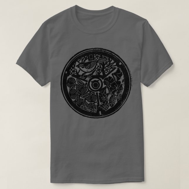 Tokoshima Manhål Cover T Shirt (Design framsida)