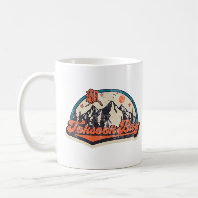 Toksook Bay, Alaska Kaffemugg (Vänster)