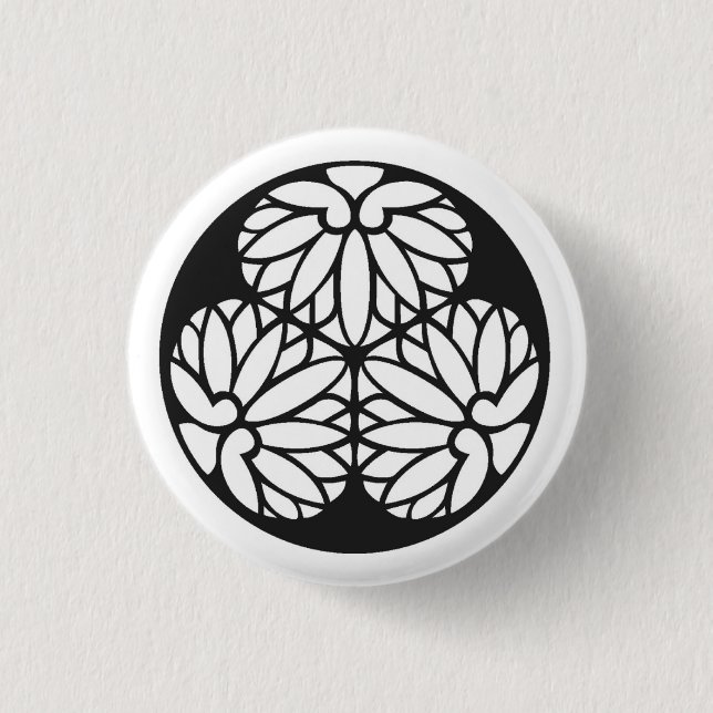 Tokugawa family crest japan knapp (Framsida)