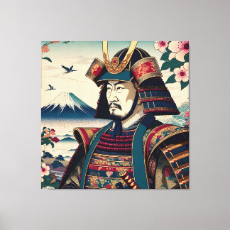 Tokugawa Ieyasu: Ukiyo-E mästerverk Canvastryck