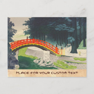 Tokuriki Tomikichiro Nikko japan japananart Vykort