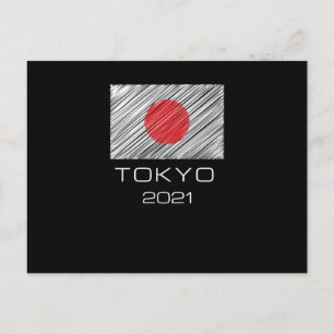 Tokyo 2021 vykort