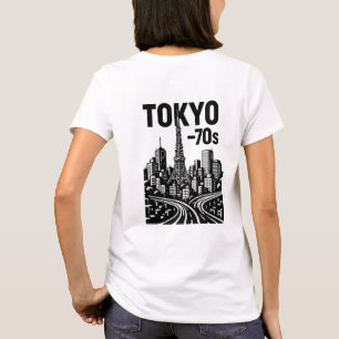 Tokyo—70 s Retro Art T-Shirt   Vintage Japan...