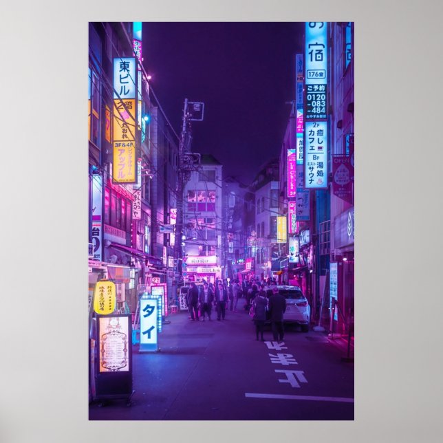 Tokyo a Neon Garden Poster (Framsidan)