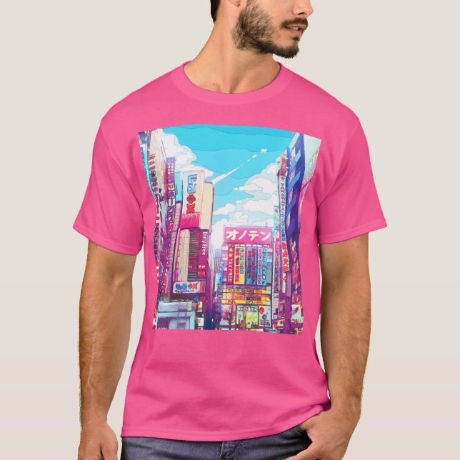 Tokyo Akihabara T Shirt (Framsida)
