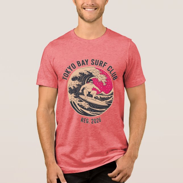 TOKYO BAY SURFKLUBB T SHIRT (Framsida)