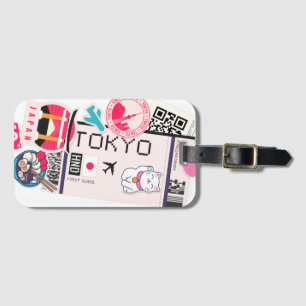 TOKYO BOARING PASS MOBILARE BAGAGEBRICKA