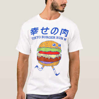 Tokyo Burger Springa Funny Burger T Shirt