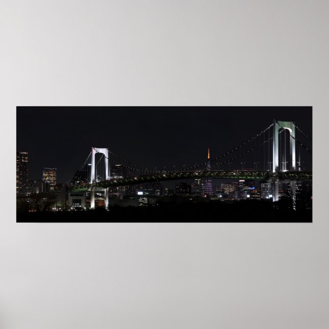 Tokyo by Night Poster (Framsidan)