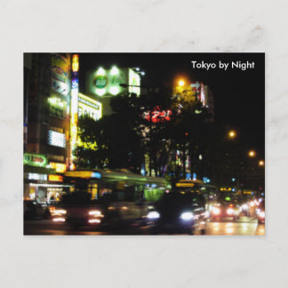 Tokyo by Night Vykort