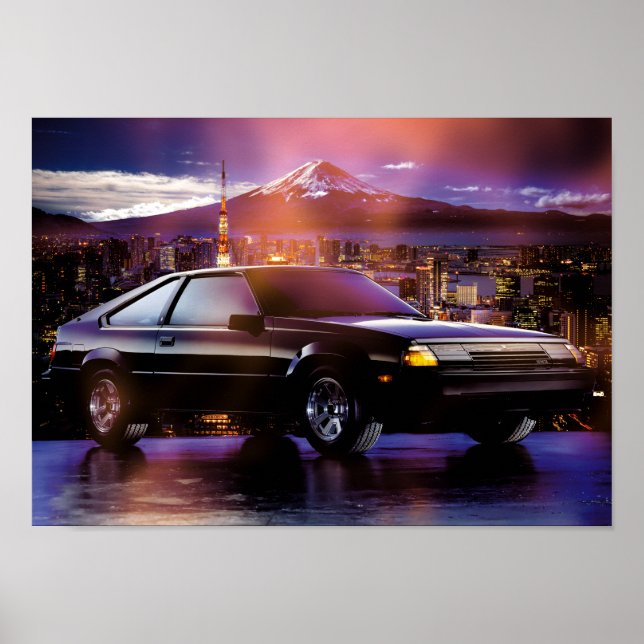 Tokyo Celica Poster (Framsidan)