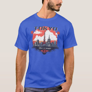 Tokyo City är som en magisk retro T Shirt