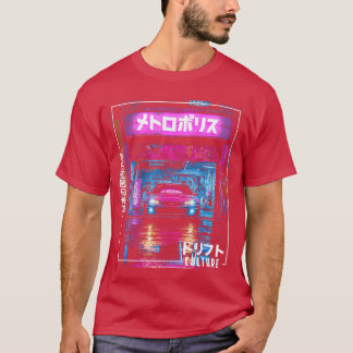 Tokyo City Retro Synthwave Racing Japan Tokyo T Shirt