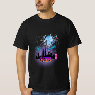 Tokyo City Travel Postcard T Shirt