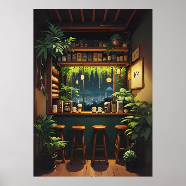 Tokyo Coffee House  Poster (Framsidan)