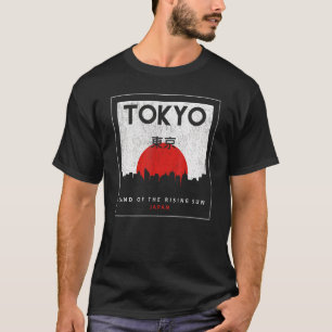 Tokyo delstaten Stigning Sol Japan T Shirt