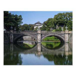 Tokyo den imperialistiska slotten - fototryck