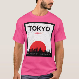 Tokyo den största staden i världen present t shirt