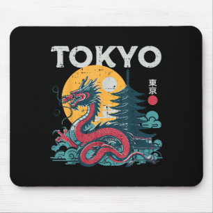 Tokyo Dragon Vintage Asian Japansk Mythical Women Musmatta