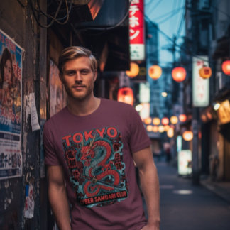 Tokyo-drake Japan Anime-stil Grafik T Shirt