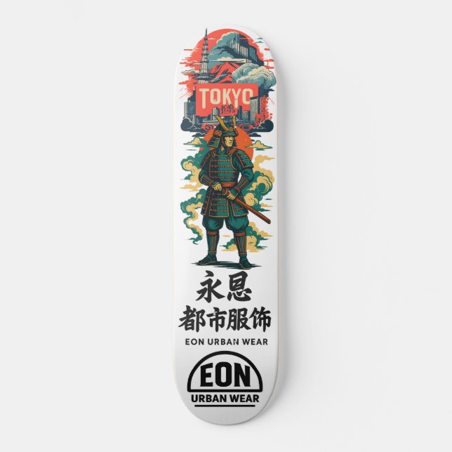 TOKYO EDITION MINI SKATEBOARD BRÄDA 18,5 CM (Framsida)