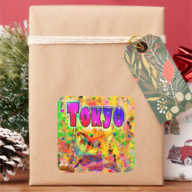 Tokyo Epok Timme Klistermärke (Semester)