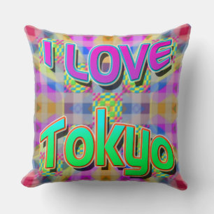 Tokyo Festival 1 "I KÄRLEK Tokyo" Pillow Kudde