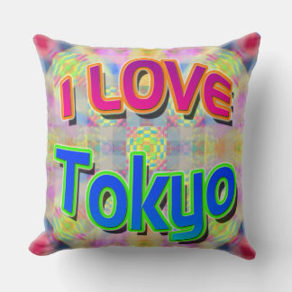 Tokyo Festival 3 ’I KÄRLEK Tokyo’ Pillow Kudde