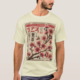 Tokyo Flower Festival Cherry Blommar T-Shirt